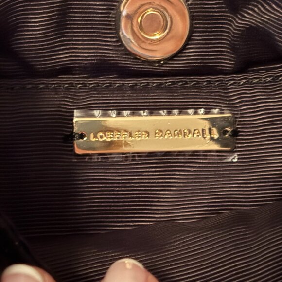 Loeffler Randall Syd Black Mini Hobo Bag - Picture 10 of 11